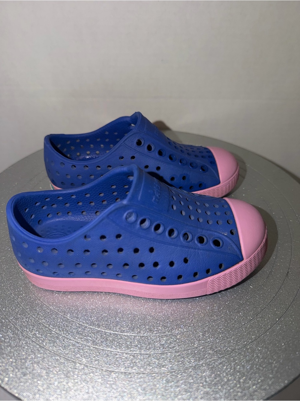 Native Shoes Jefferson Sugarlite Sneakers Sz Kids C8